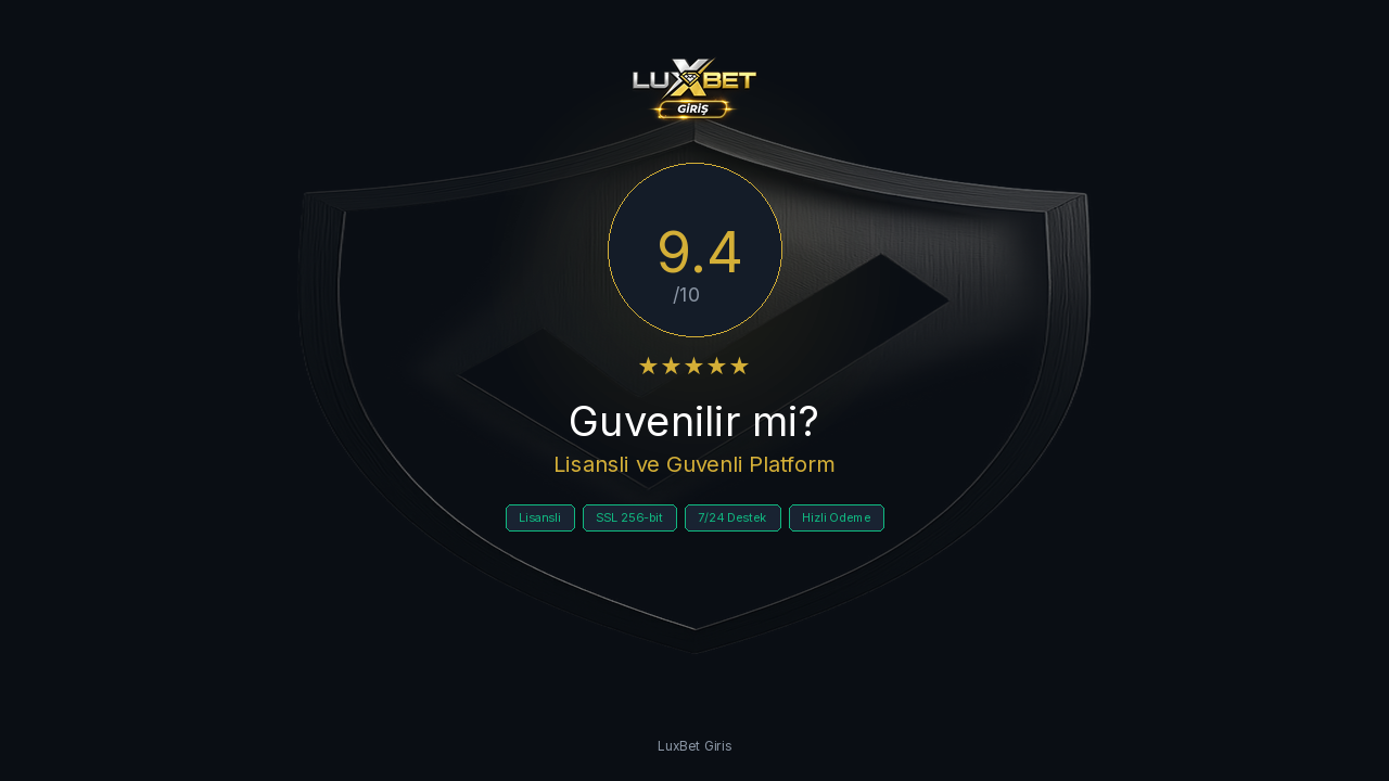 LuxBet Giris Guvenilir mi? - Kapsamli Guvenilirlik Analizi 2026